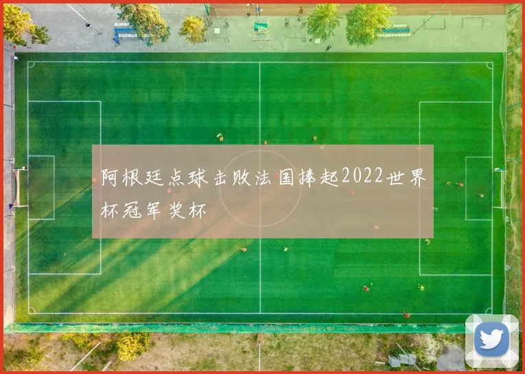 阿根廷点球击败法国捧起2022世界杯冠军奖杯