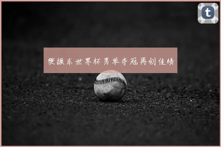 樊振东世界杯男单夺冠再创佳绩